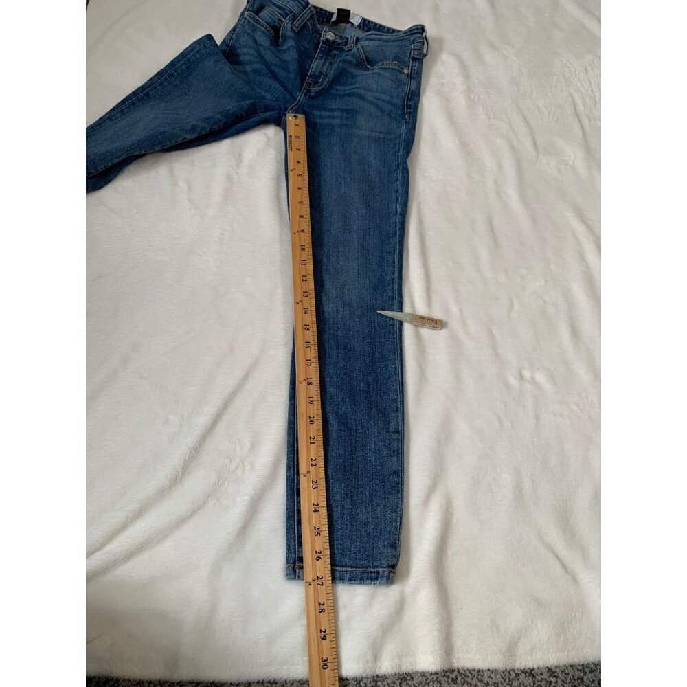 Current Elliott The Original Ankle Stiletto Skinny‎ Jeans Blue Medium Wash 28 - Picture 10 of 11